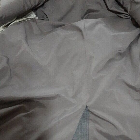 Ralph Lauren  mens blazer suit plaid 100% wool Laine size 46L 2 buttons closure - Picture 5 of 8